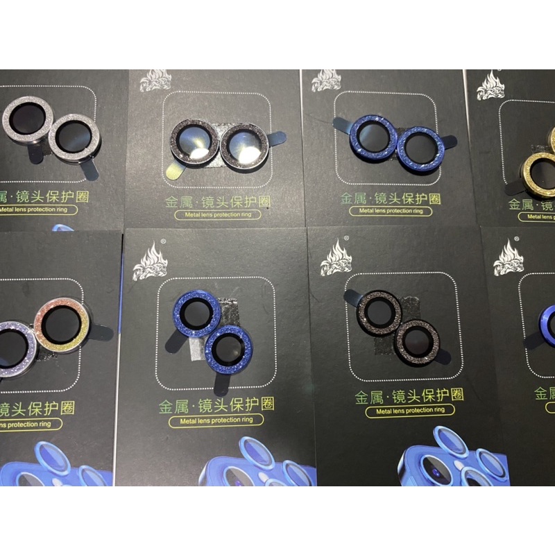 Vòng nhũ Bảo vệ camera cho máy Táo 2 mắt camera, đẹp sang xịn