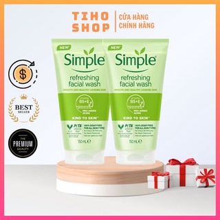 Sữa Rửa Mặt Simple Kind To Skin Refreshing Gel (New)