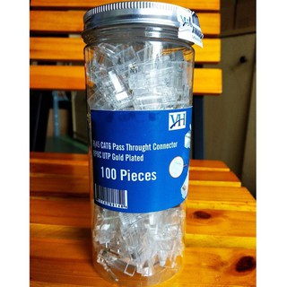 HẠT MẠNG XUYÊN THẤU CAT.5 ĐỒNG NGUYÊN CHẤT- RJ45 CAT5 XUYÊN THẤU - RJ45 CAT5 XUYÊN THẤU