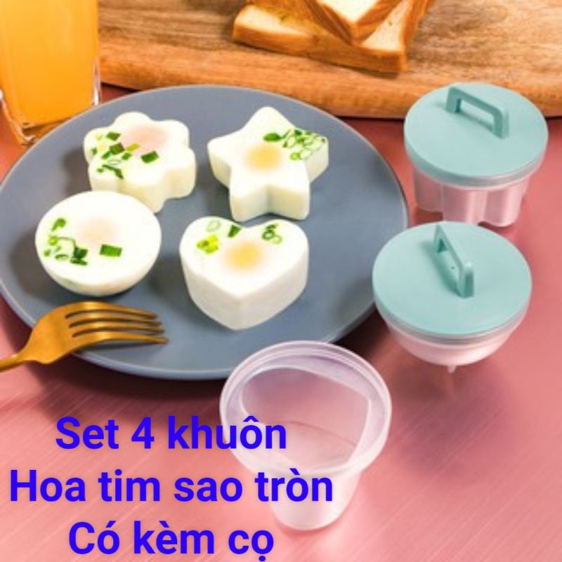 Khuôn hấp trứng/hấp bánh (có kèm cọ quét dầu)