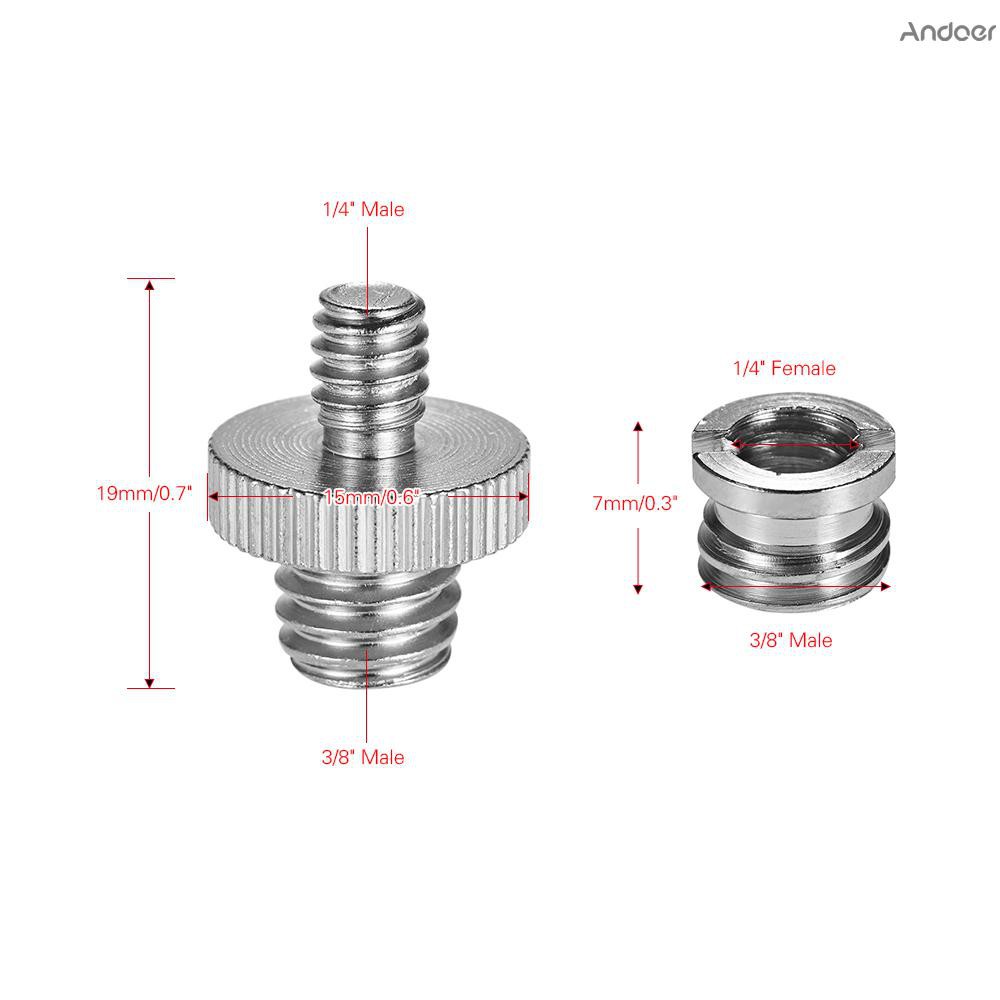 Ốc Vít Máy Ảnh 1 / 4 "3 / 8"