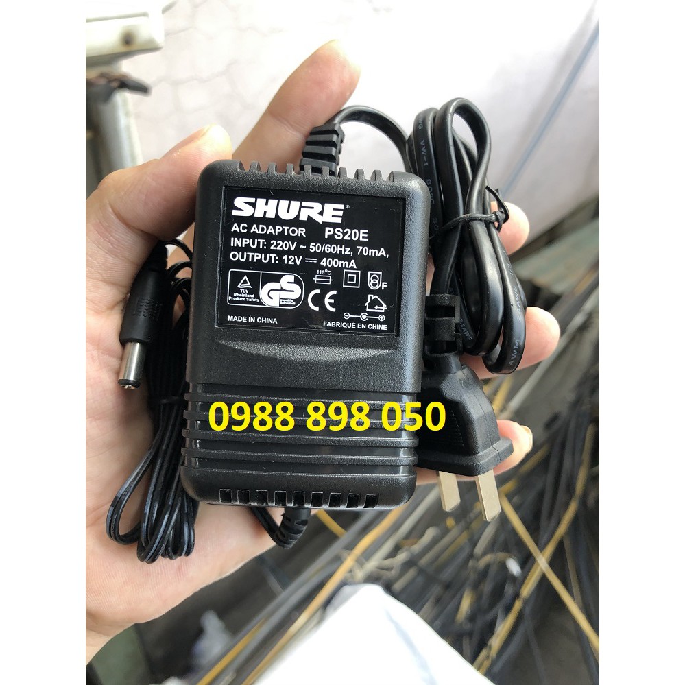 Nguồn Adapter 12V- 400ma Micro Shure