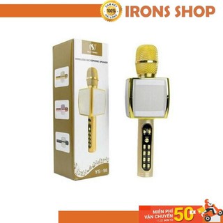 Micro karaoke bluetooth ys 91 chính hãng - hỗ trợ không dây - bắt và hút âm siêu chuẩn - bh 6 tháng
