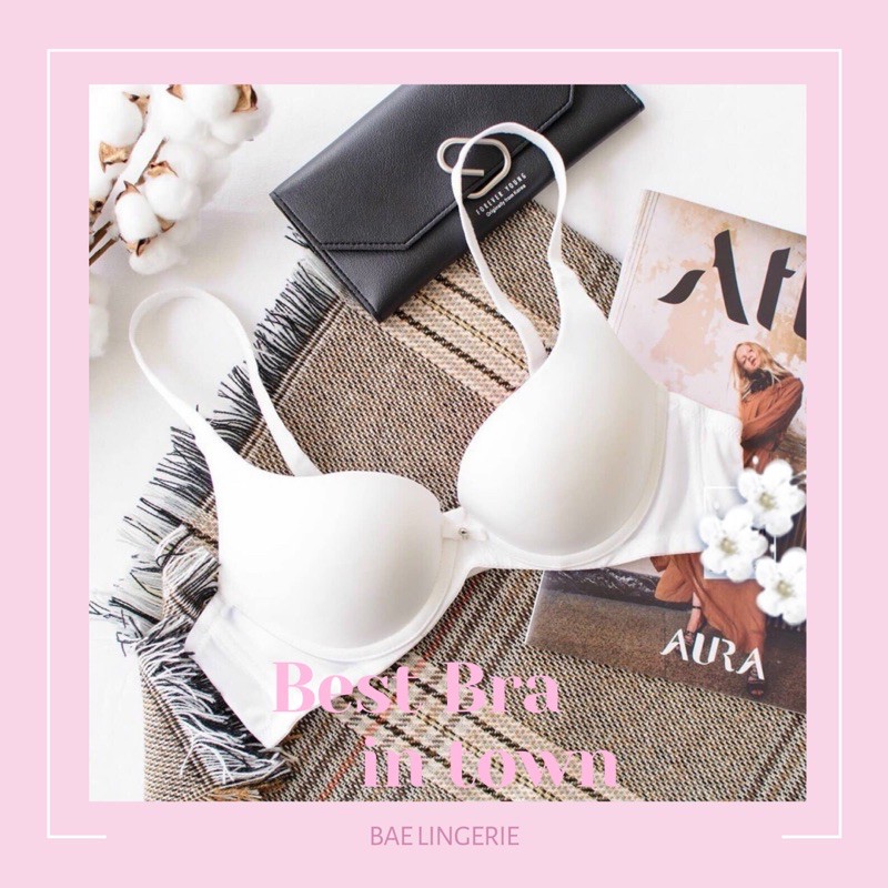 (Đủ size) Áo ngực trơn áo lót trơn có gọng mút vừa nâng ngực mặc áo dài sơ mi VIVIAN - Bae Lingerie
