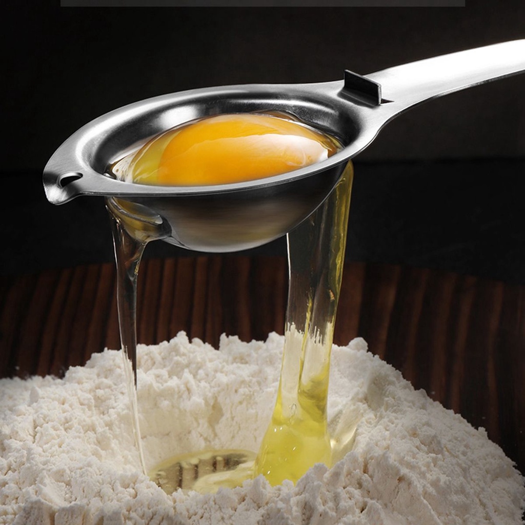 Dụng Cụ Tách Lòng Đỏ Trứng Bằng Thép Không Gỉ