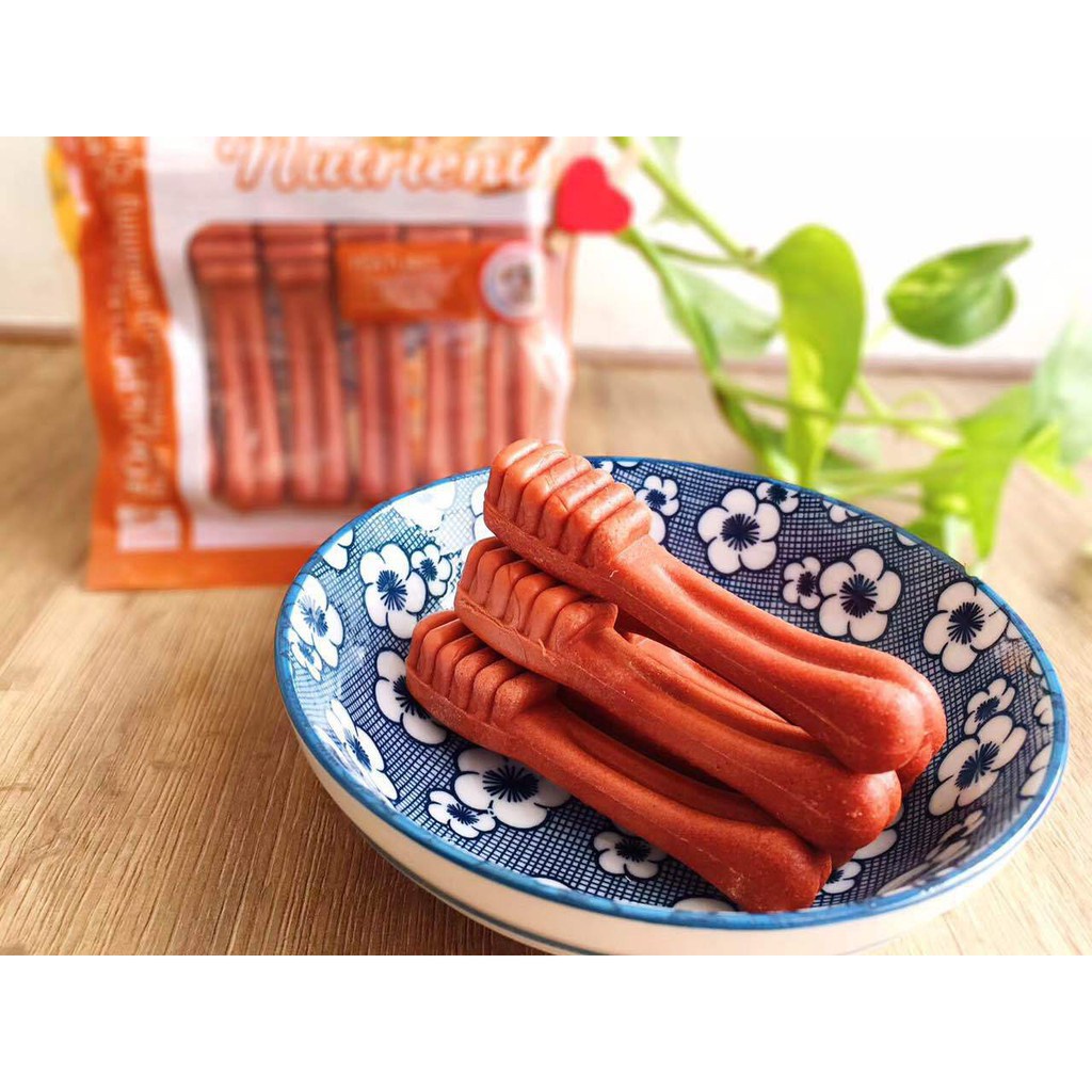 Xương gặm cho chó Orgo 90g 6 xương sạch răng snack thơm miệng vôi răng cún Con Mèo Xiêm
