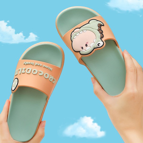 Dép quai ngang unisex thời trang ulzzang hot taobao họa tiết cá xấu CROCODILE cao cấp đi cực êm NB-06