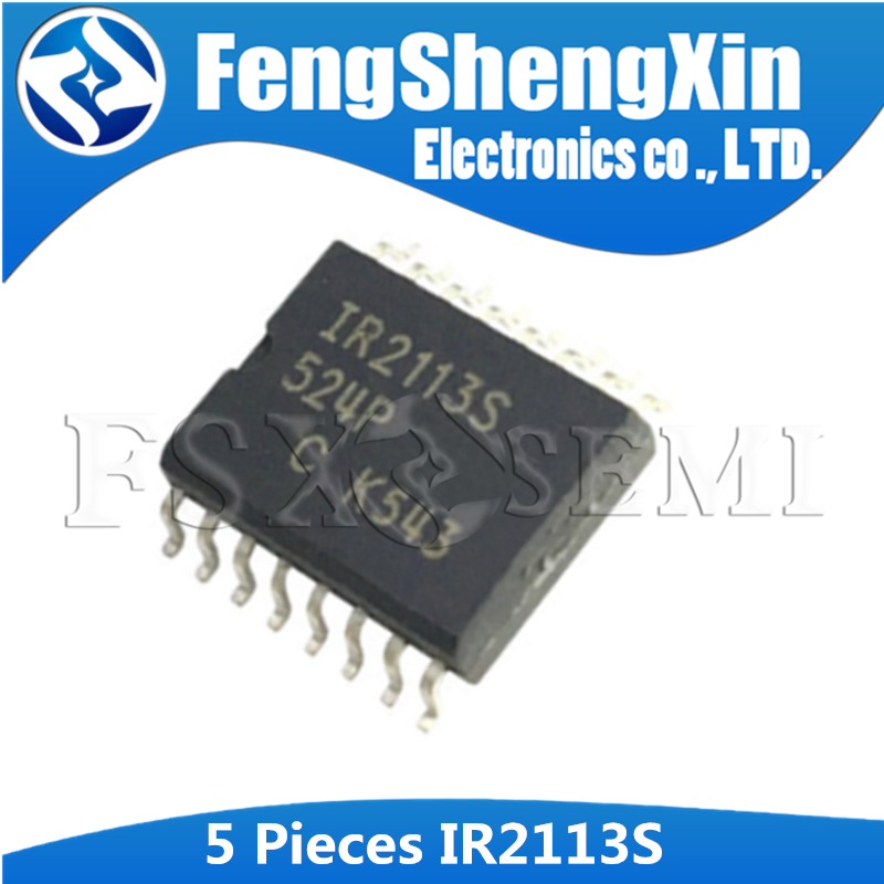 Bộ 5 Linh Kiện IC Ir2113S Sop16 Ir2113Strpbf Sop Ir2113 SMD Chất Lượng Cao