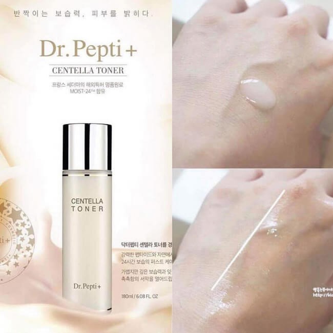 [Mã COS1904 giảm 8% đơn 300K] Nước hoa hồng Dr. Pepti Centella 180ml – Hàn Quốc | BigBuy360 - bigbuy360.vn
