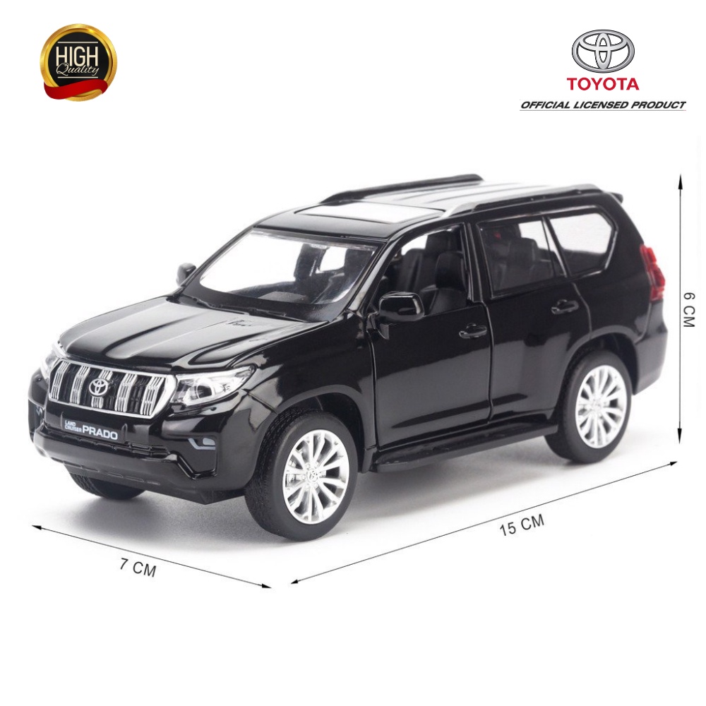 Mô hình xe Toyota Camry, Land Cruiser Prado, Hilux 1:32