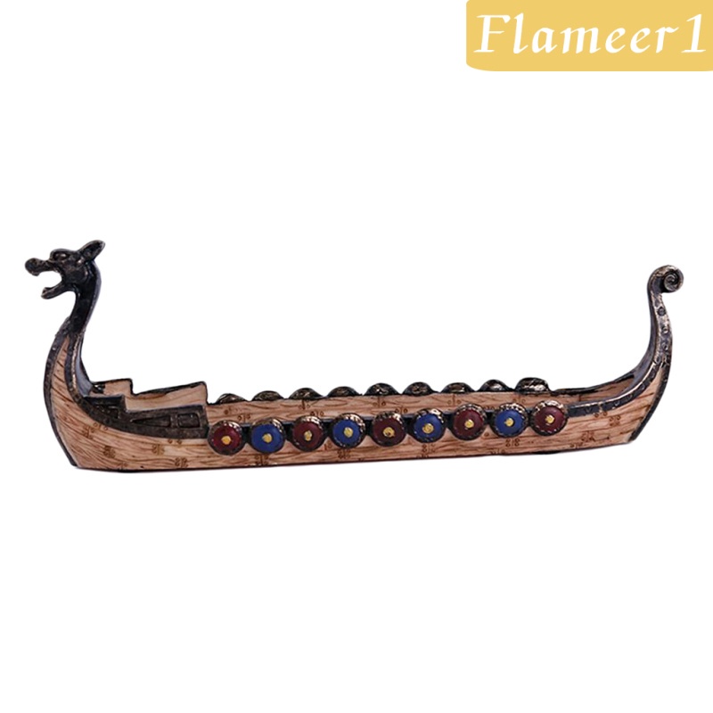 1 Đế Cắm Nhang Hình Rồng Viking Bằng Nhựa Resin Giá Đỡ