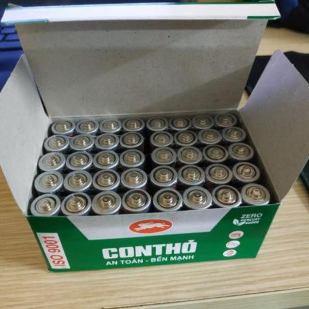 1 Vỉ- 4 Viên Pin Tiểu Lớn 2 AA Rabit PIN CON THỎ PIN ĐỒ CHƠI