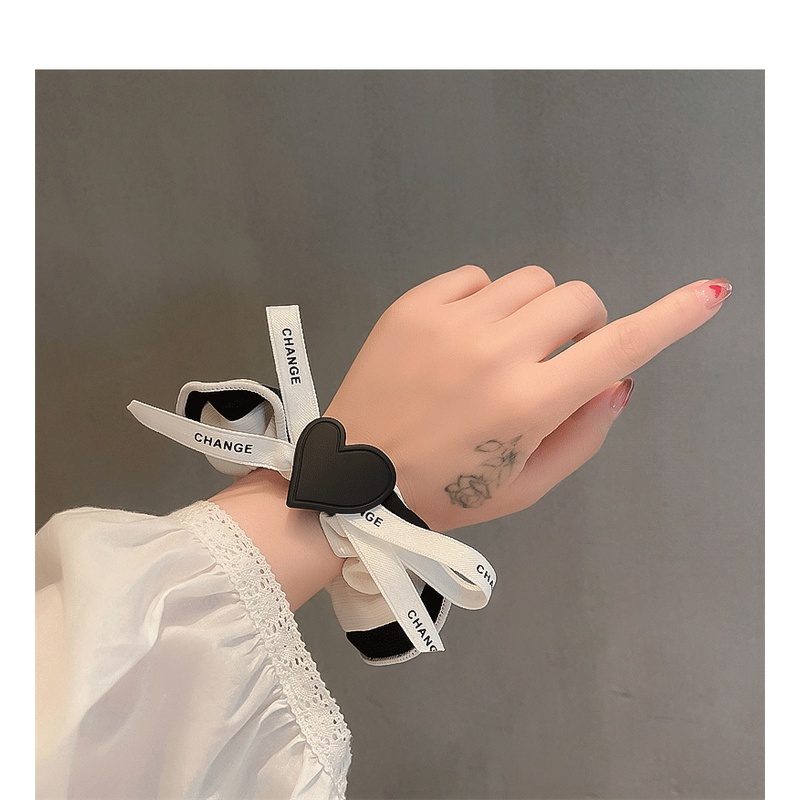 Dây buộc tóc thắt nơ màu sắc xinh xắn thời trang cho nữ