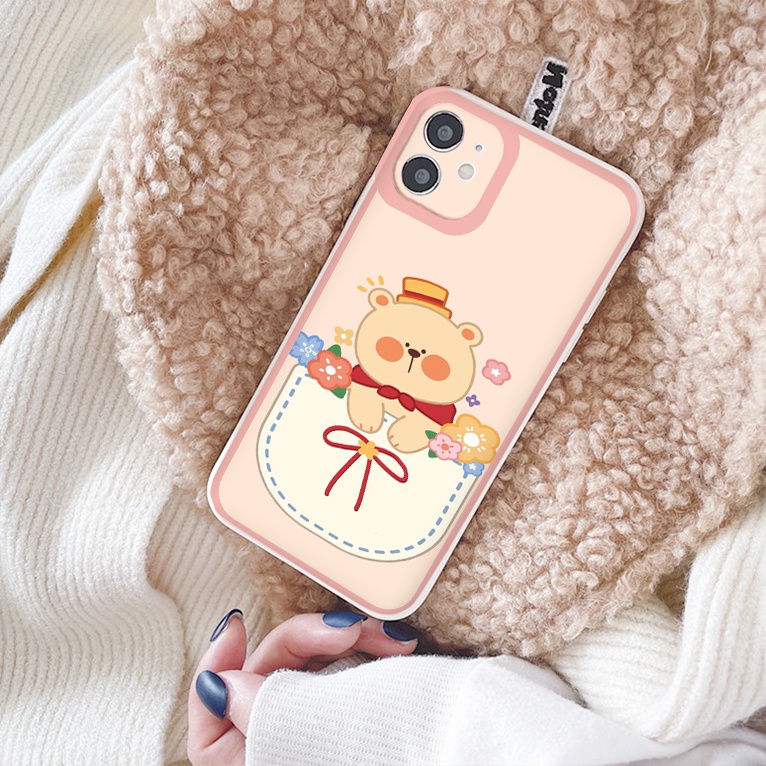 ỐP LƯNG IPHONE Bear xinh xắn ốp iphone 12 pro/13pro/13promax/7/7+/8/8+/X/XS/XSM/11/11PMROMAX tr1167