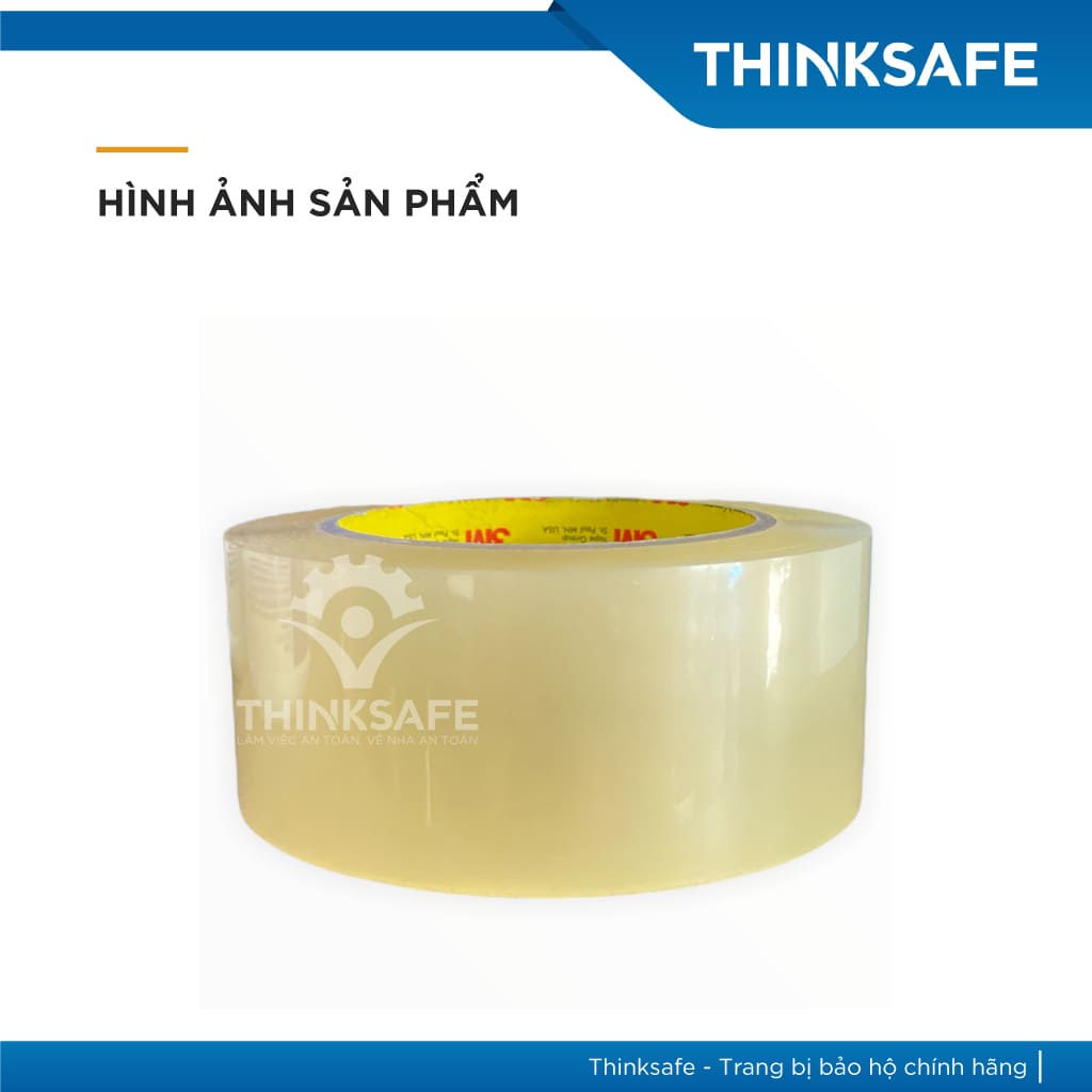 Băng keo dán thùng xốp, carton 3M 309, Băng dính 1 mặt bám dính tốt, băng keo đẹp, cao cấp, siêu chắc - THINKSAFE