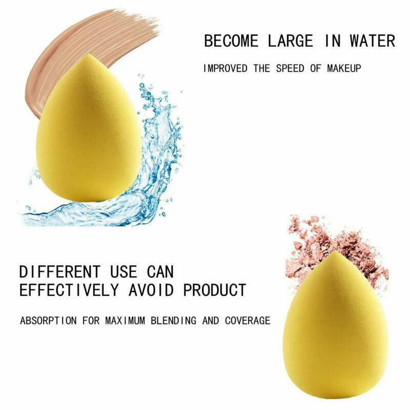 1PC Makeup Sponge Blender Cosmetic Puff For Foundation Concealer Cream Make Up Easy Blender Sponge Make Up Tools