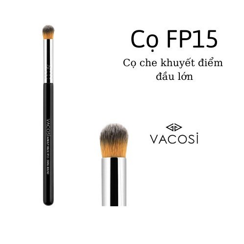 Cọ che khuyết điểm đầu tròn﻿ Pro﻿ Vacosi FP15