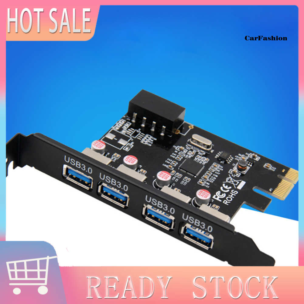Bộ Chuyển Đổi Mở Rộng 4 Cổng Pci-E Sang Usb 3.0 Chất Lượng Cao