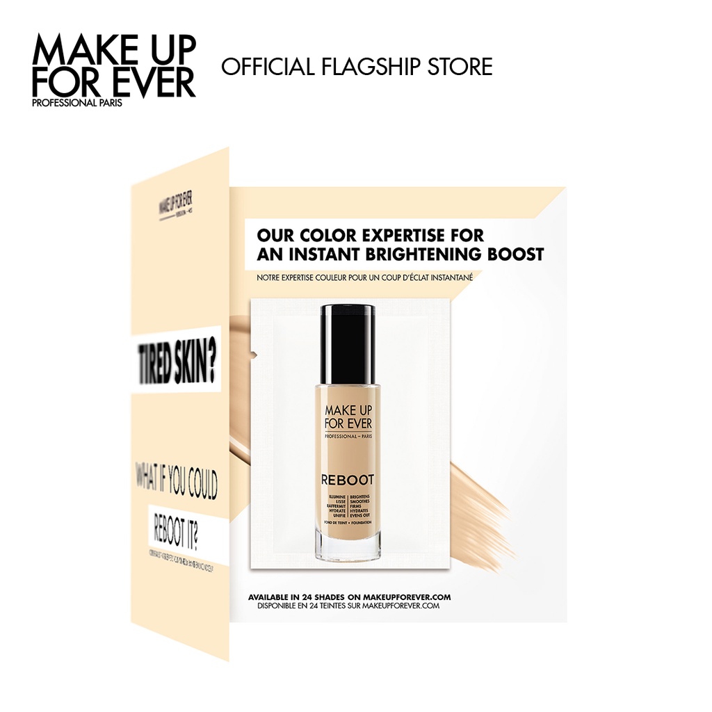 (Hàng tặng không bán) Make Up For Ever - Kem nền Reboot Foundation Y218 1ml