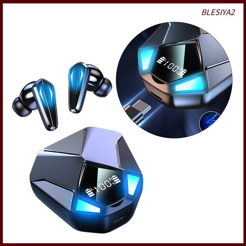 Bluetooth 5.1 Gaming Earbuds Touch Control Built-in Mic for Running Sport