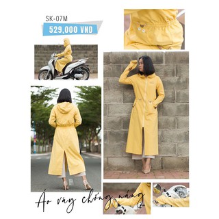 Áo choàng dài chống nắng 1 lớp Pet Shop SK-007