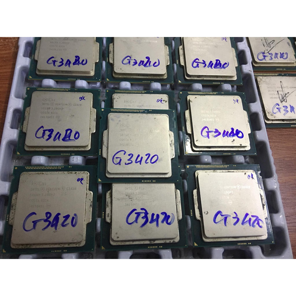 CPU intel G3420,3440 socket 1150 tặng bì keo tản nhiệt 21