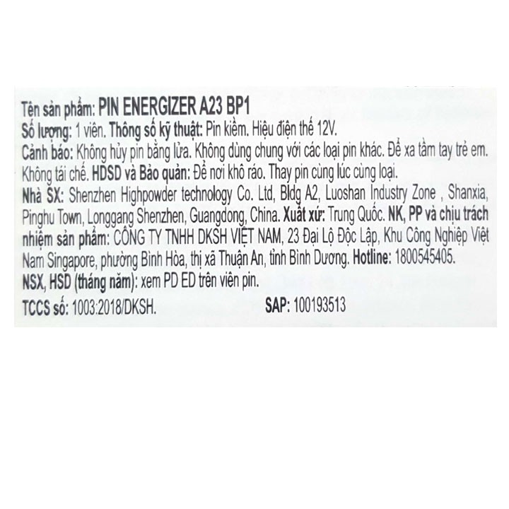 Pin Sạc AA Energizer 2000mAh