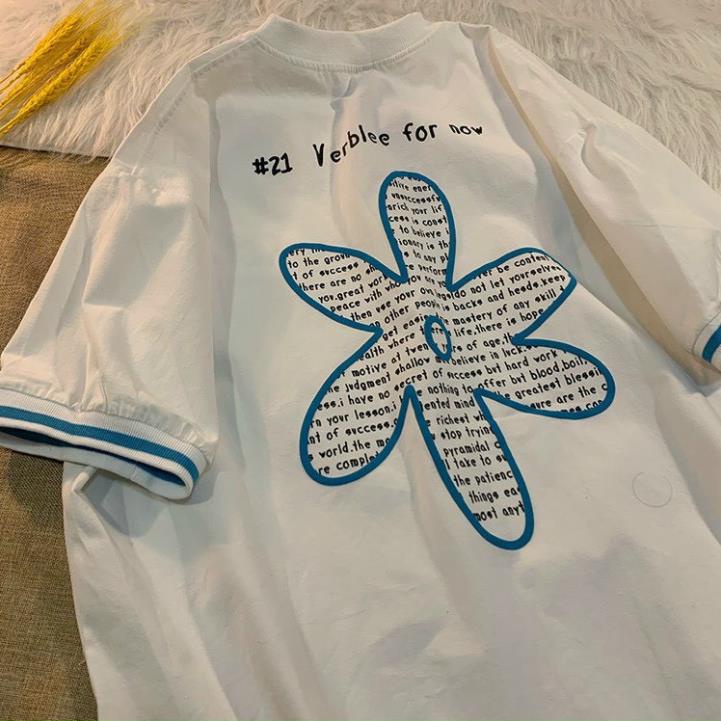 Áo Sơ Mi  Nữ  Form Rộng Hàn Quốc Discovery Hoa Chữ Dày Mịn Thoáng Mát Thiết Kế Thời Trang Kiểu Dáng Năng Động Trẻ Trung