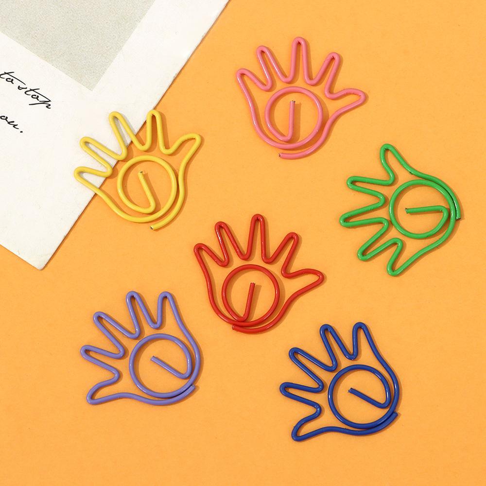 KENT1 50PCS/Box For Book Paper Sheet Creative Lovely Office School Supplies Metal Animals Shape Paperclip
