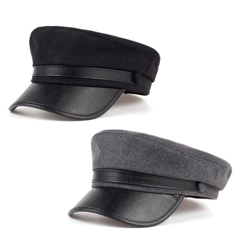 Nón beret da giữ ấm thời trang cho nam nữ