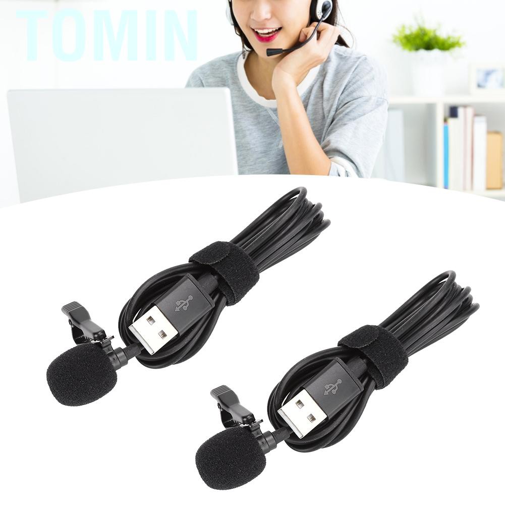 Tomin 3PCS BQ301 3.5mm Outdoor Interview Microphone Mini Live Broadcast Collar Clip Mic