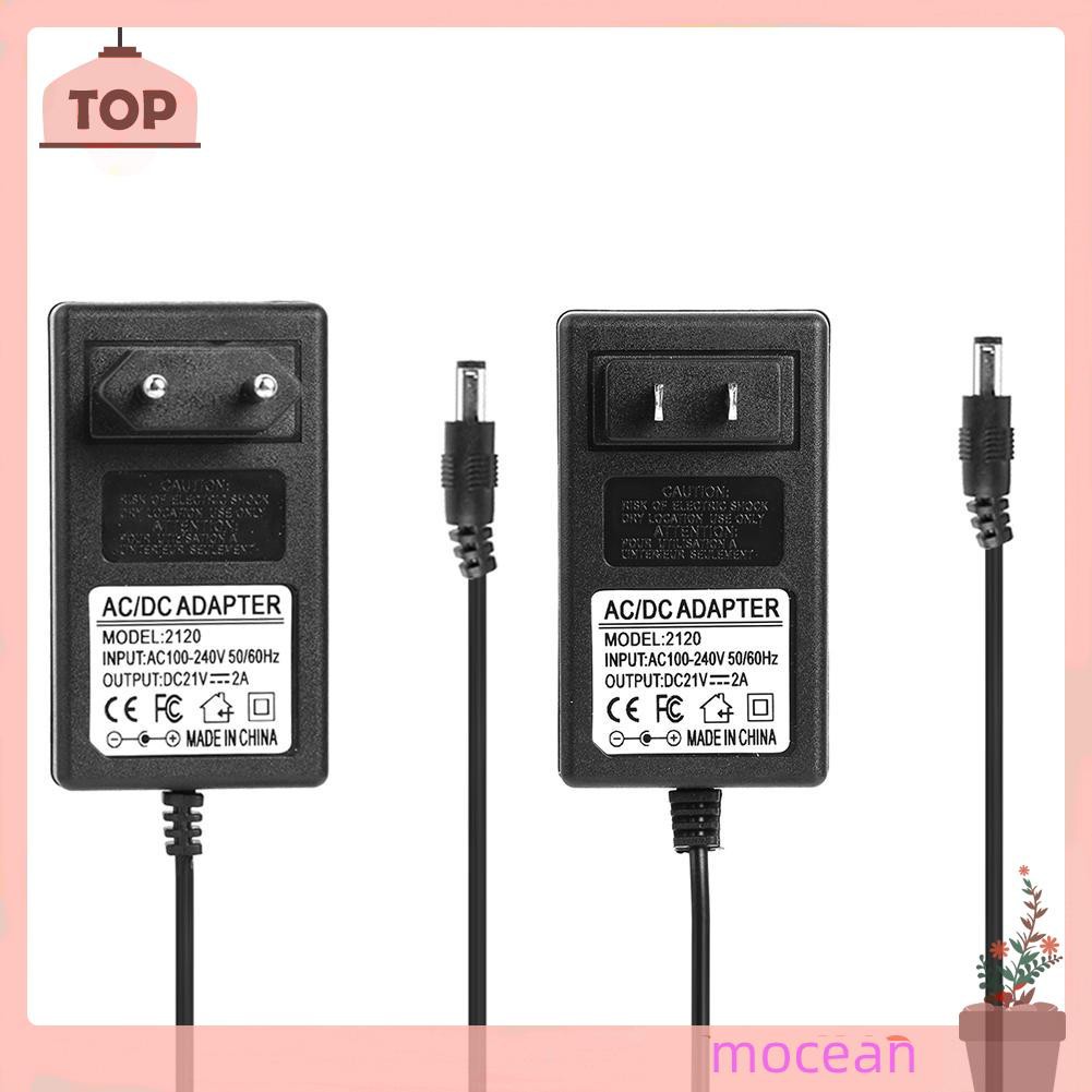 POWER Bộ Sạc Pin Lithium 21v 2a 18650 Dc5.5Mm