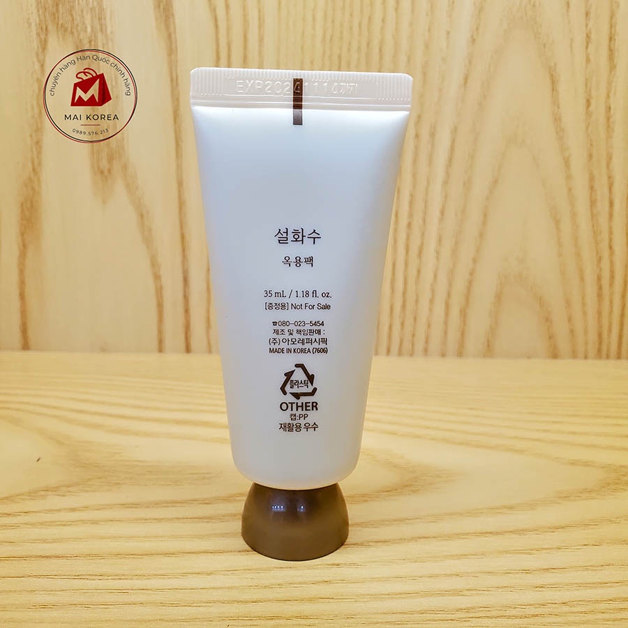 Mặt nạ lột Sulwhasoo Clarifying Mask Masque Clarifiant cao cấp 35ml mini