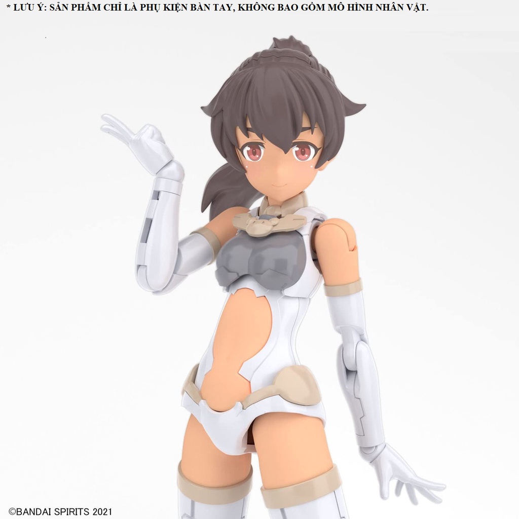 Mô Hình Option Hand Parts White / Black 30MS Bandai 30 Minutes Sisters Đồ Chơi Lắp Ráp Anime Nhật