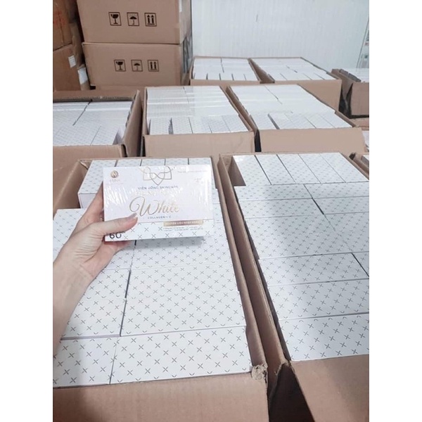 Viên uống Skincare Huna Royal White+ Trắng da, mờ nám, cân bằng nội tiết