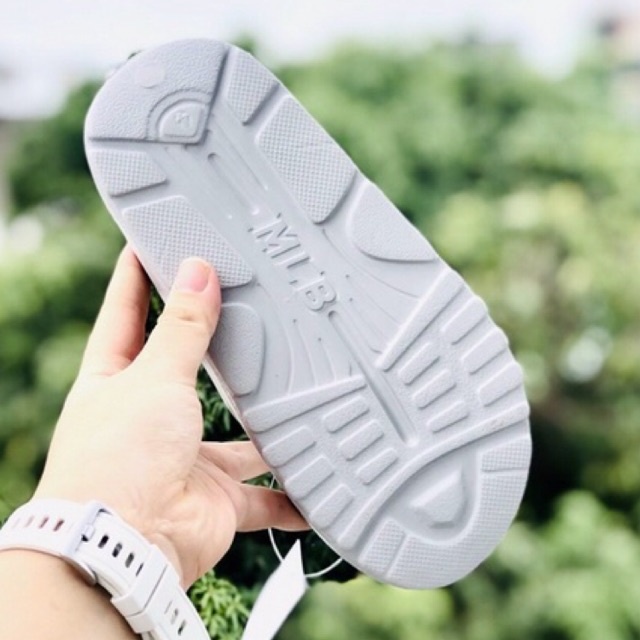 Dép kẹp đúc NY xám nam nữ