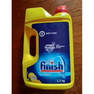 Bột rửa chén bát cho máy Finish 2,5kg hương chanh