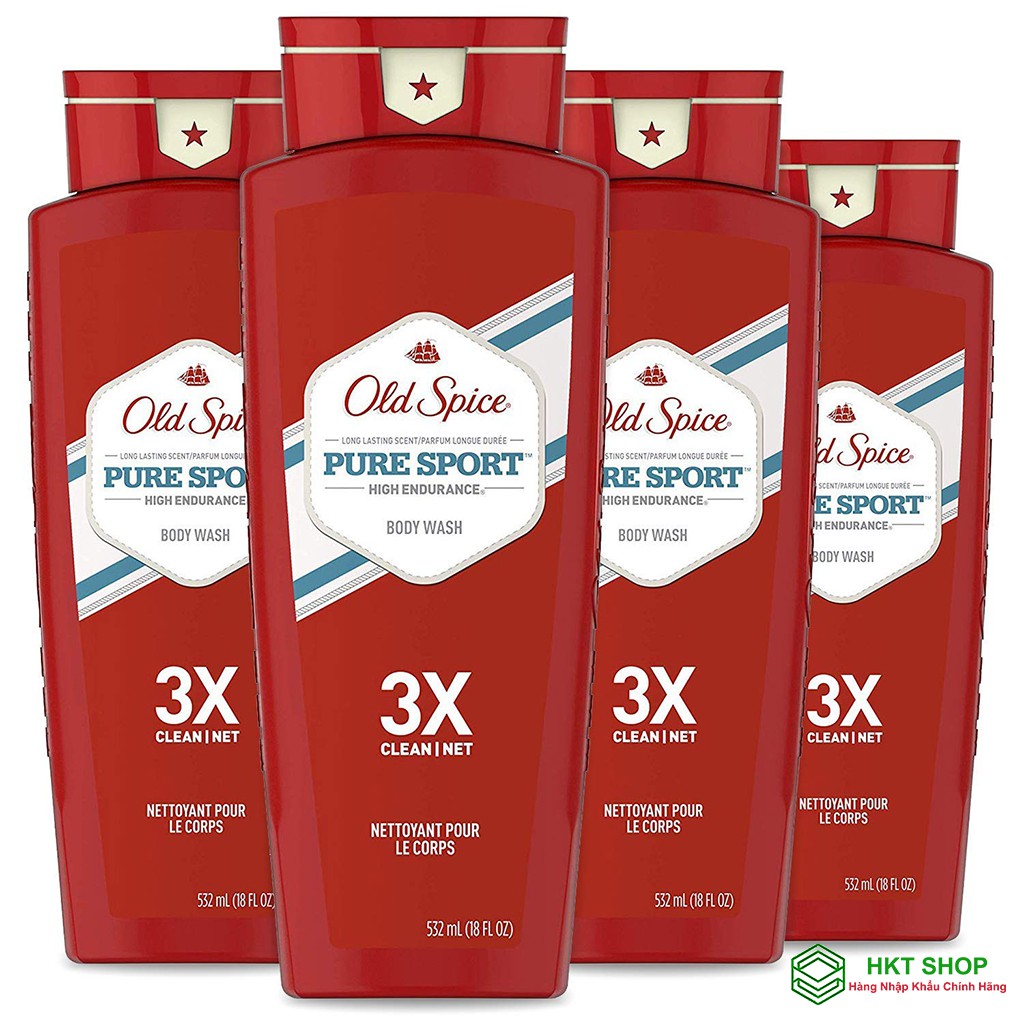 Sữa tắm Old Spice 532ml - Nhập khẩu từ Mỹ