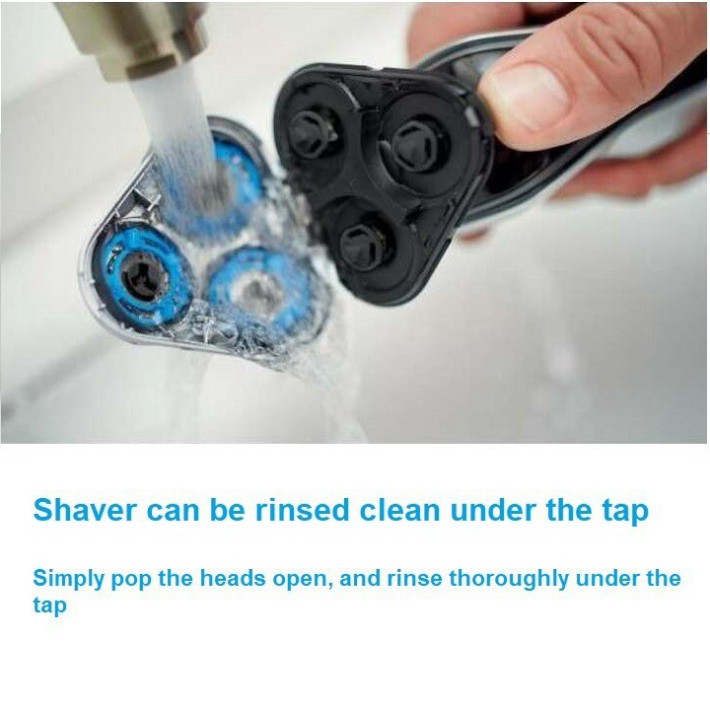 Sản Phẩm Máy cạo râu khô và ướt cao cấp Philips S5370/04, đầu cạo chống nước, ôm sát da. Bảo hành 12 tháng .