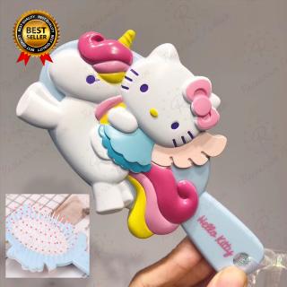 Hello Kitty Comb Girls Air Cushion Combs Anti-static Hair Styling Curling Brush For Adult Kids