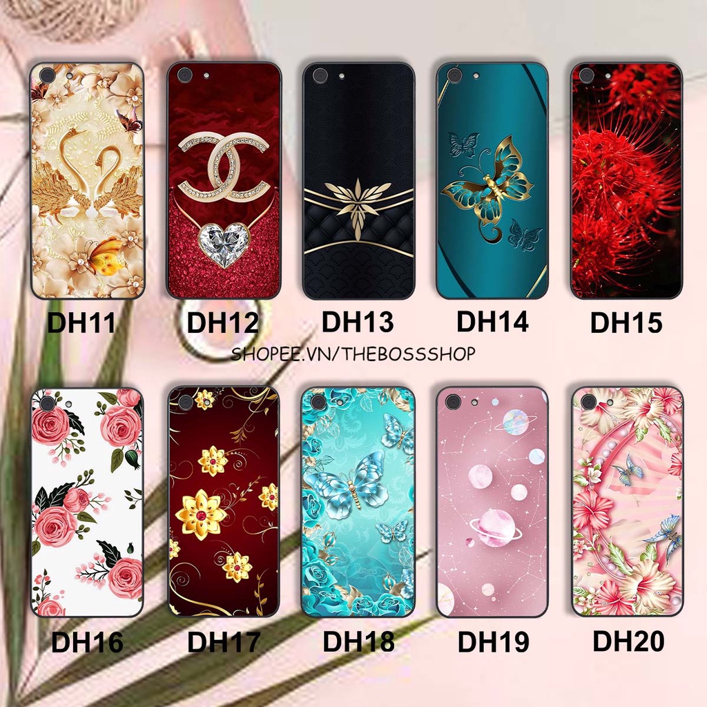 Ốp lưng Vivo Y53 / Y55 in hình hoa xinh xắn, hiện đại , thời trang ,phong cách