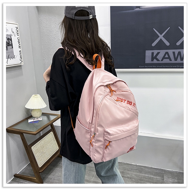 Ba Lô Đeo Vai Nike Cỡ Lớn Thiết Kế Đơn Giản Cá Tính Cho Học Sinh