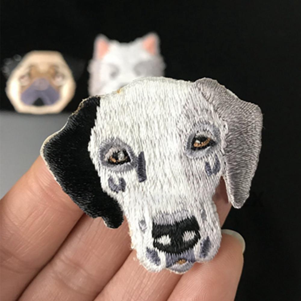 Sticker Ủi Thêu Hình Doberman