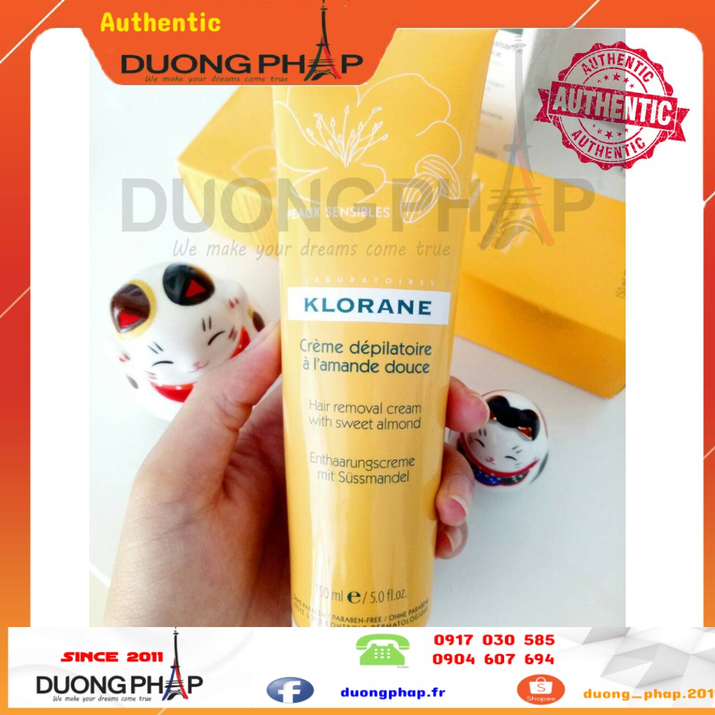 Kem tẩy lông Klorane 150ml | BigBuy360 - bigbuy360.vn