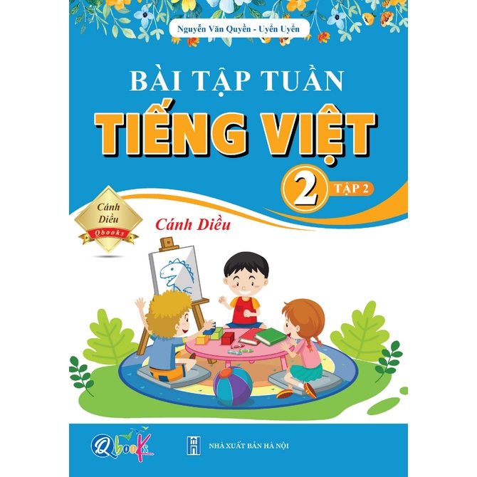 Sách -Lớp 2 (Cánh Diều) Combo Bài tập Tuần môn Toán và Tiếng Việt tập 1 và tập 2 bộ 4 cuốn (Theo chương trình mới)