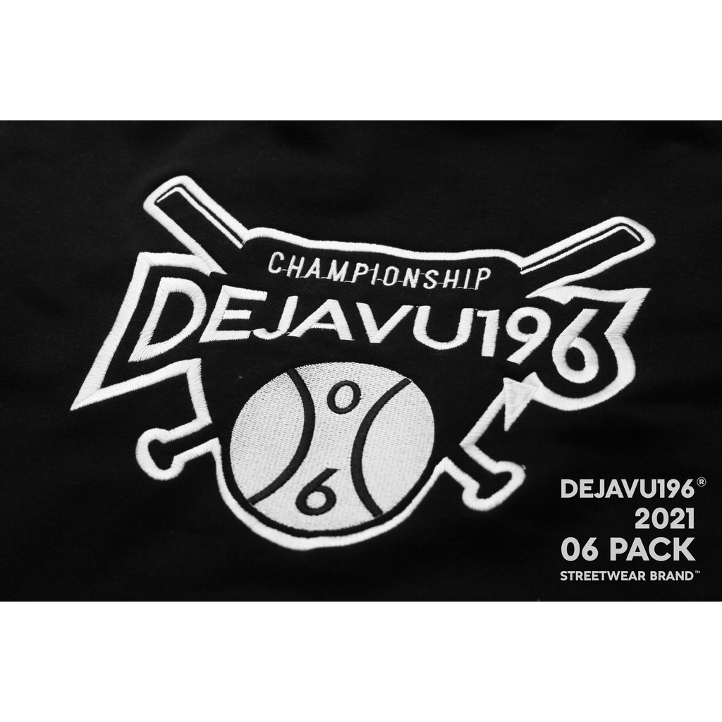 Áo varsity jacket DEJAVU.196 06/ Core black | BigBuy360 - bigbuy360.vn