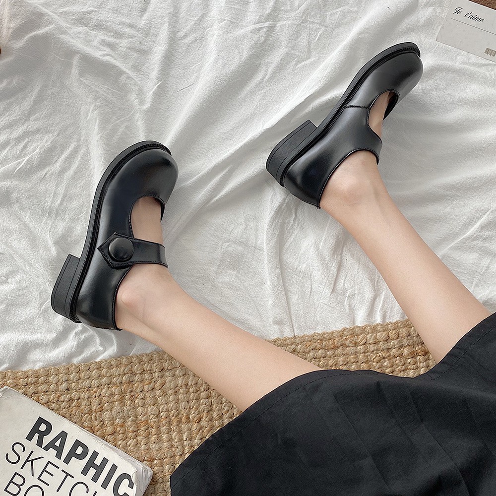 Giày búp bê mũi tròn đế mềm phong cách thời trang dễ thương cho bé gái | BigBuy360 - bigbuy360.vn