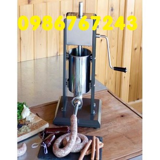Máy đùn xúc xích, đùn lạp sườn,nhồi lòng lợn 7 lít