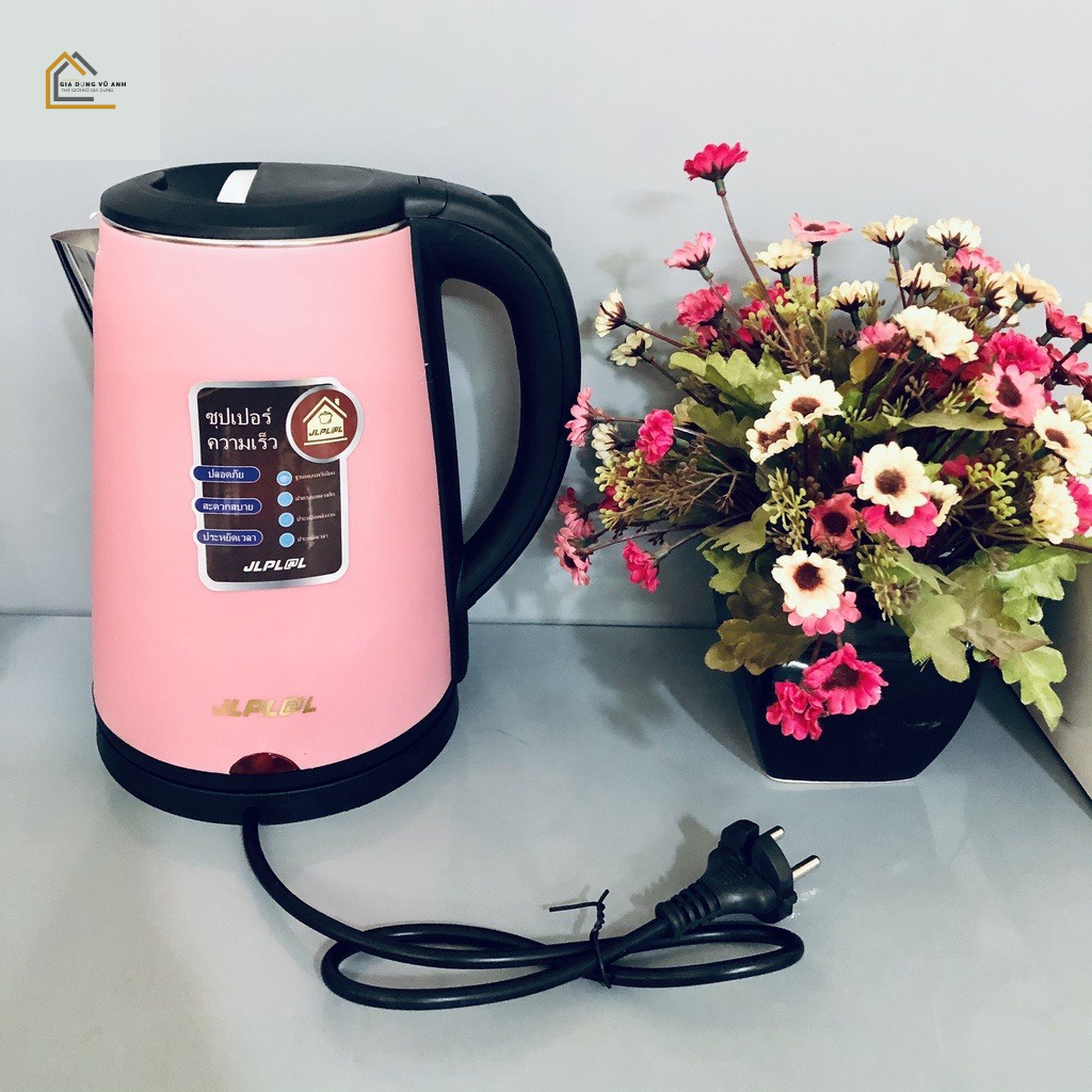 Ấm siêu tốc , bình siêu tốc , ấm đun nước JIPLAI ST25 2.5l công suất lớn 1800W chính hãng Thái Lan bảo hành 6 tháng