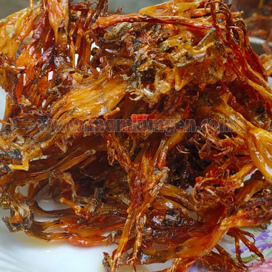 100gr Khô Nhái Cơm Vùng 7 Núi An Giang Tẩm Ướp Tỏi Ớt Gia Vị Vừa Ăn Dễ Chế Biến Thơm Ngon